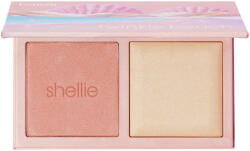 Benefit Cosmetics КОМПЛЕКТ BENEFIT COSMETICS Twinkle Beach Blush & Highlighter Duo Palette Палитра дамски