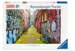 Ravensburger Puzzle 3000 db - Utca művészet Amszterdam (12000807)