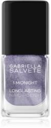 Gabriella Salvete Longlasting Enamel Over The Moon hosszantartó körömlakk árnyalat 01 Midnight 11 ml