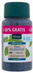 Kneipp Pure Relaxation Mineral Bath Salt pihentető fürdősó citromfű illatával 600 g uniszex