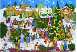 Alipson Puzzle 1000 db-os puzzle - Christmas Tree Festival (50118) (50118)