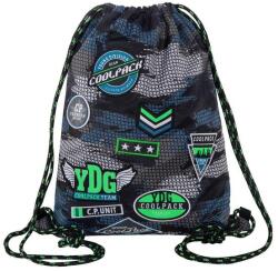 COOLPACK - Sprint zsinóros hátizsák, tornazsák - Badget Grey (B73150)