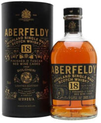 Aberfeldy 18 éves Napa Valley Wine Cask 0, 7l 43% DD