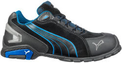 PUMA Rio Black Low S3 Védőcipő Fekete - 40 (PUM-642750-40_S3) - megatool