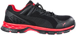 PUMA Fuse Motion 2.0 Red low S1P ESD HRO SRC munkavédelmi cipő Fekete / Piros - 43 (PUM-643890-43)