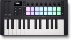 Novation Launchkey Mini 25 MK4 Hatékony 25 hangjegyes mini vezérlõbillentyűzet az összes fõbb DAW-ho (NOVLK25MIN4)