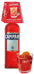 Campari Bitter + pohár (0, 7 25%)
