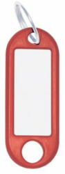 WEDO Kulcscímke, 10 db, WEDO piros (UW007) (262101802)