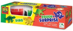 SES Creative Plastilina cu 2 Dinozauri surpriza (00423)
