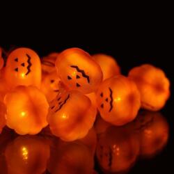 Retlux - LED Декоративна верига HALLOWEEN 20xLED/3xAA/топло бял 3, 3 м тикви (FT0989)