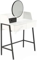 Halmar Маса за преобличане AGNES 120x80 см бял/черен (HA0138)