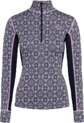 Kari Traa Rose Half Zip Baselayer Top Размер: L / Цвят: розов