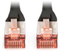 ASSMANN S/FTP CAT6 Patch Kábel - 5 m, Fekete, 10 db (DK-1644-050-BL-10)