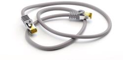 Goobay S/FTP CAT 6A Patch Kábel és CAT 7 Nyers Kábel - 25 m, Szürke
