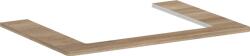 Hansgrohe Xelu Q Pultlap konzolos szekrényhez 780/550 középkivágással, ráültetett mosdótálhoz 600/480 54109230 (54109230)