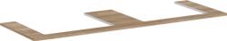 Hansgrohe Xelu Q Pultlap 1560/550 dupla kivágással, ráültetett mosdótálakhoz 600/480 54112230 (54112230)