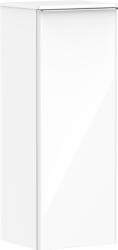 Hansgrohe Xelu Q Közepes magasságú szekrény 400/350, magasfényű fehér színű színű, jobboldali ajtópánt 54131000 (54131000)