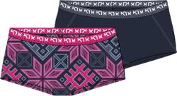 Kari Traa Tina Hipster 2Pk női alsó L / fekete/fehér