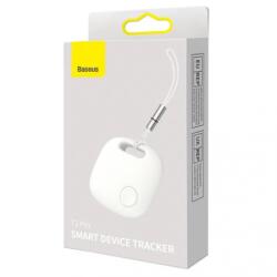 Baseus T2 Pro Bluetooth nyomkövető GPS lokátor, fehér (FMTP000002)