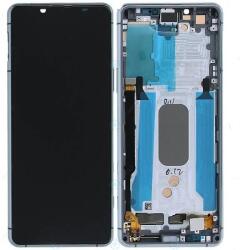 Sony A5024933A Gyári Sony Xperia 5 II szürke LCD kijelző érintővel kerettel előlap (A5024933A)