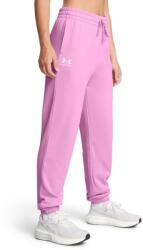 Under Armour Pantaloni pentru femei UA Rival Terry Jogger Pink M