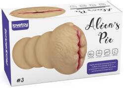  Földönkívüli nemi szerve Alien's pie masturbator 3 testszínű