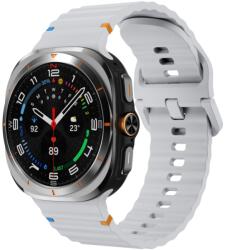 WAVY Curea din silicon pentru Samsung Galaxy Watch Ultra 47mm gri