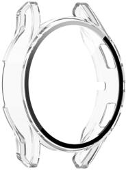 PC FULL COVER Capac din plastic cu sticlă pentru Samsung Galaxy Watch FE transparent