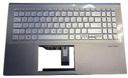 ASUS VivoBook S15 X531 X531F S531 S531F S531FA series 90NB0LL3-R31HU0 háttérvilágítással (backlit) burkolattal (topcase) ezüst magyar (HU) laptop/notebook billentyűzet