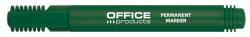 Office Products Marker permanent, varf 1-3 mm, verde, OFFICE PRODUCTS (OF-17071211-02)