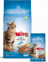 Mito Mix Color Cat 15kg Csirke és Hal Száraz macskaeledel - tenyesztoitap