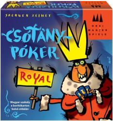 Asmodee Csotanypoker Royal cărţi de joacă (DRE29794) Joc de societate