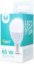 FL LED izzó E14 G45 10W 220° 3000K kisgömb - RTV003449 (RTV003449)