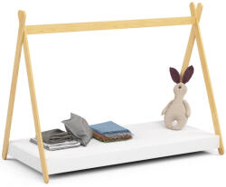 AKORD AKORD GEM Tipi Gyerekágy Laminált Fehér 180x80 (AKO-LOZDZGEM180B)