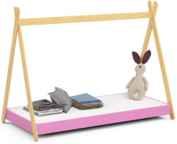 AKORD AKORD GEM Tipi Gyerekágy Laminált Rózsaszín 180x80 (AKO-LOZDZGEM180R)