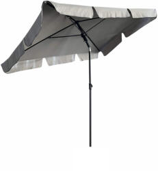 Fancy Garden FLOKS Téglalap Kerti Napernyő Poliészter Világosszürke UV-álló (AKO-PARAOGROFLOKSJASSZAR)