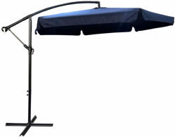 Fancy Garden CYNIA Hatszögletű Kerti Napernyő Poliészter Tengerészkék UV-álló (AKO-PARAOGROCYNIAGRAN)