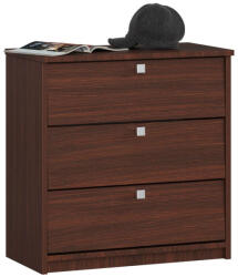 AKORD AKORD MINI Kompakt Cipőszekrény 3 Billenő Ajtóval Wenge (AKO-OP0LSZAWENMINI)