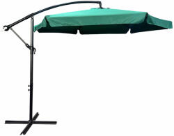 Fancy Garden CYNIA Hatszögletű Kerti Napernyő Poliészter Sötétzöld Dönthető (AKO-PARAOGROCYNIACIEMZIEL)