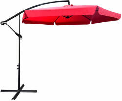 Fancy Garden CYNIA Hatszögletű Kerti Napernyő Piros UV-álló Poliészter (AKO-PARAOGROCYNIACZER)