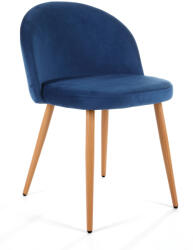 AKORD AKORD SJ. 075 Bársony Étkezőszék Tengerészkék (AKO-CSJ-075-NB)