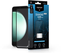 MyScreen Samsung SM-S711 Galaxy S23 FE edzett üveg képernyővédő fólia - MyScreenProtectorDiamond Glass Lite Edge2.5D Full Glue - fekete - rexdigital