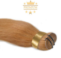HairExtensionShop Prémium Tresszelt Póthaj Hajhosszabbításhoz Középszőke 70cm (Szín #14) (VW7014)