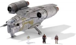  Star Wars Razor Crest csatahajó figurákkal (Micro Galaxy Squadron)