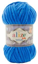 alize Velluto 141 - királykék (zsenília fonal, 100g, 68m) (9940)
