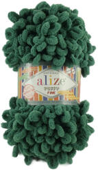 alize Puffy Fine 532 - fenyőfa zöld (kötés kézzel, tű nélkül) (002200)