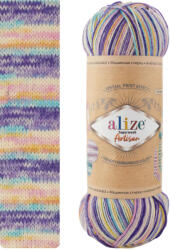  Superwash Artisan 9003 - lilás (Önmintázó fonal) (0343)