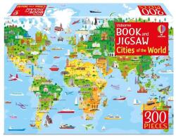 Usborne Book And Jigsaw - Cities Of The World