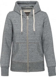 Kariban KV2307 LADIES' VINTAGE ZIPPED HOODED SWEATSHIRT (kv2307sgh-l) - ajandektargykozpont