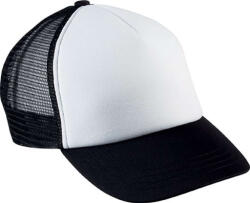 K-UP KP143 KIDS' TRUCKER MESH CAP - 5 PANELS (kp143wh/bl-u)